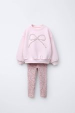 Fiyonk Detaylı Taytlı Takım